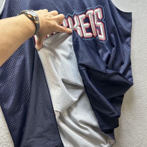 Houston Rockets Jersey Mens XXL Navy Blue NBA Basketball Practice Tank - Picture 9 of 11